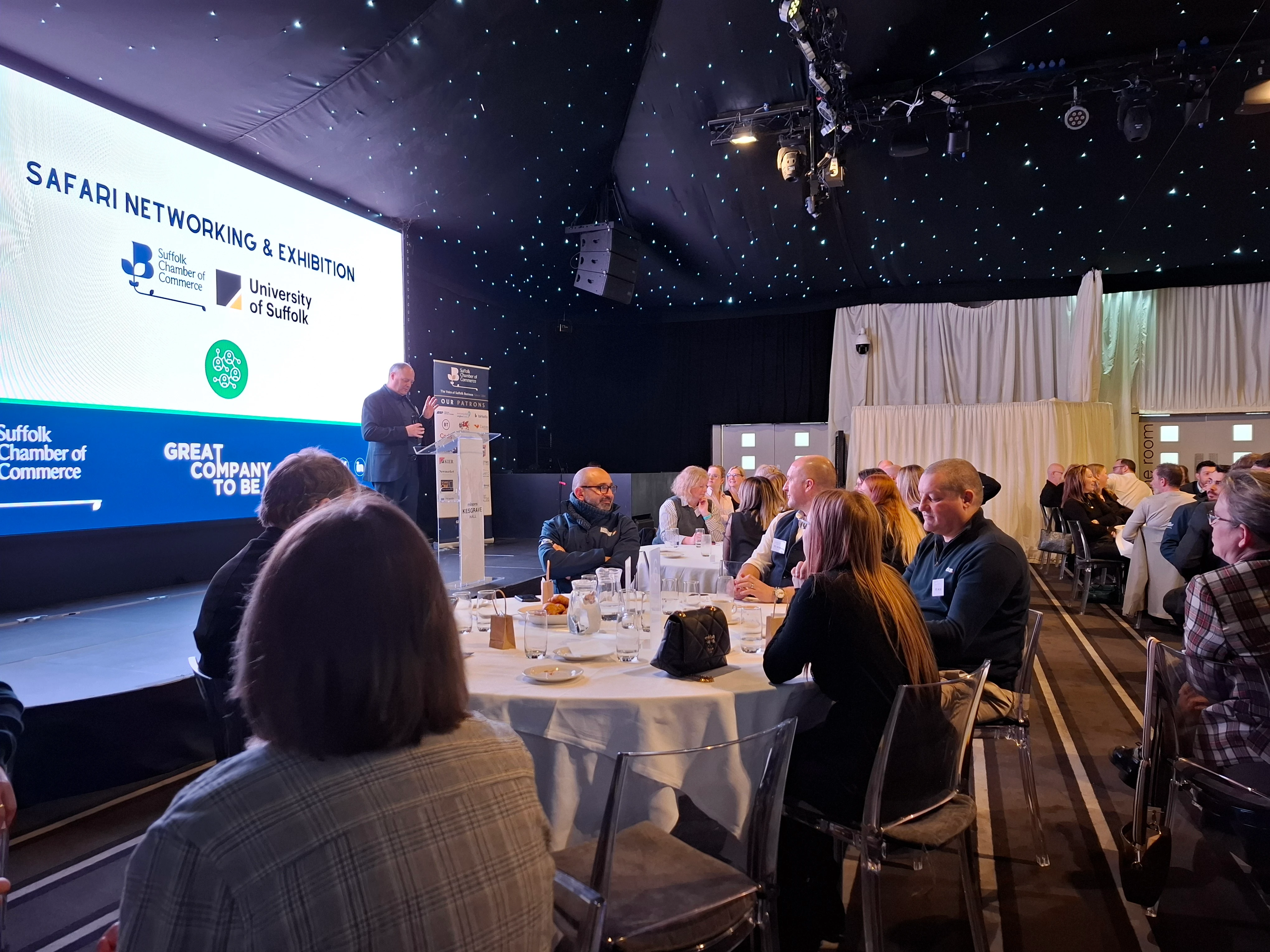Safari Networking & Exhibition at Suffolk Chamber: Real Conversations and Connections at Milsoms Kesgrave Hall