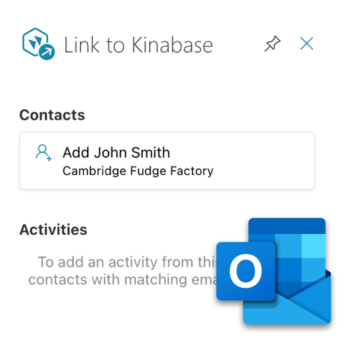 New Outlook add-in for Companies and Contacts