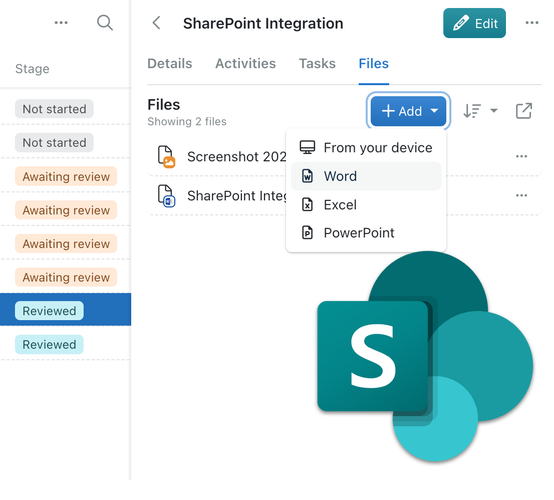 Organise your files with the new SharePoint integration