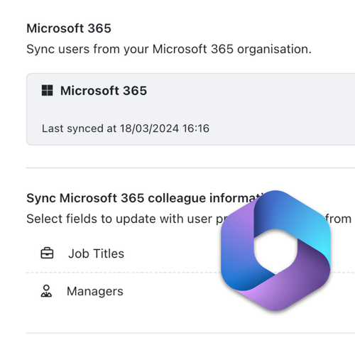 Synchronise your organisation structure from Microsoft 365