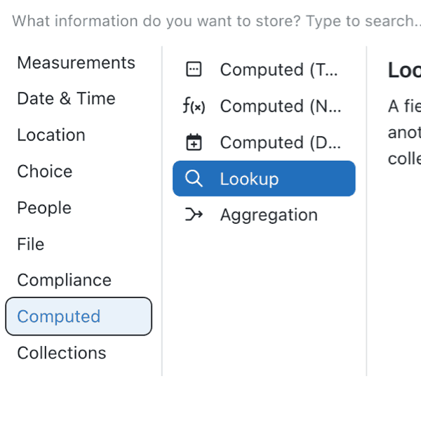 Add lookup fields to pull through related information