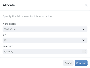Collect & implement user data with automation forms