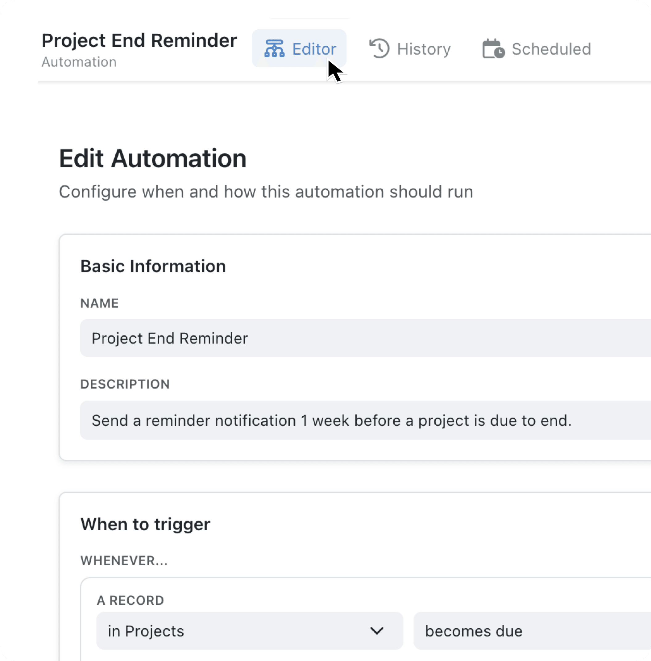 Build automations faster with our new full-screen designer