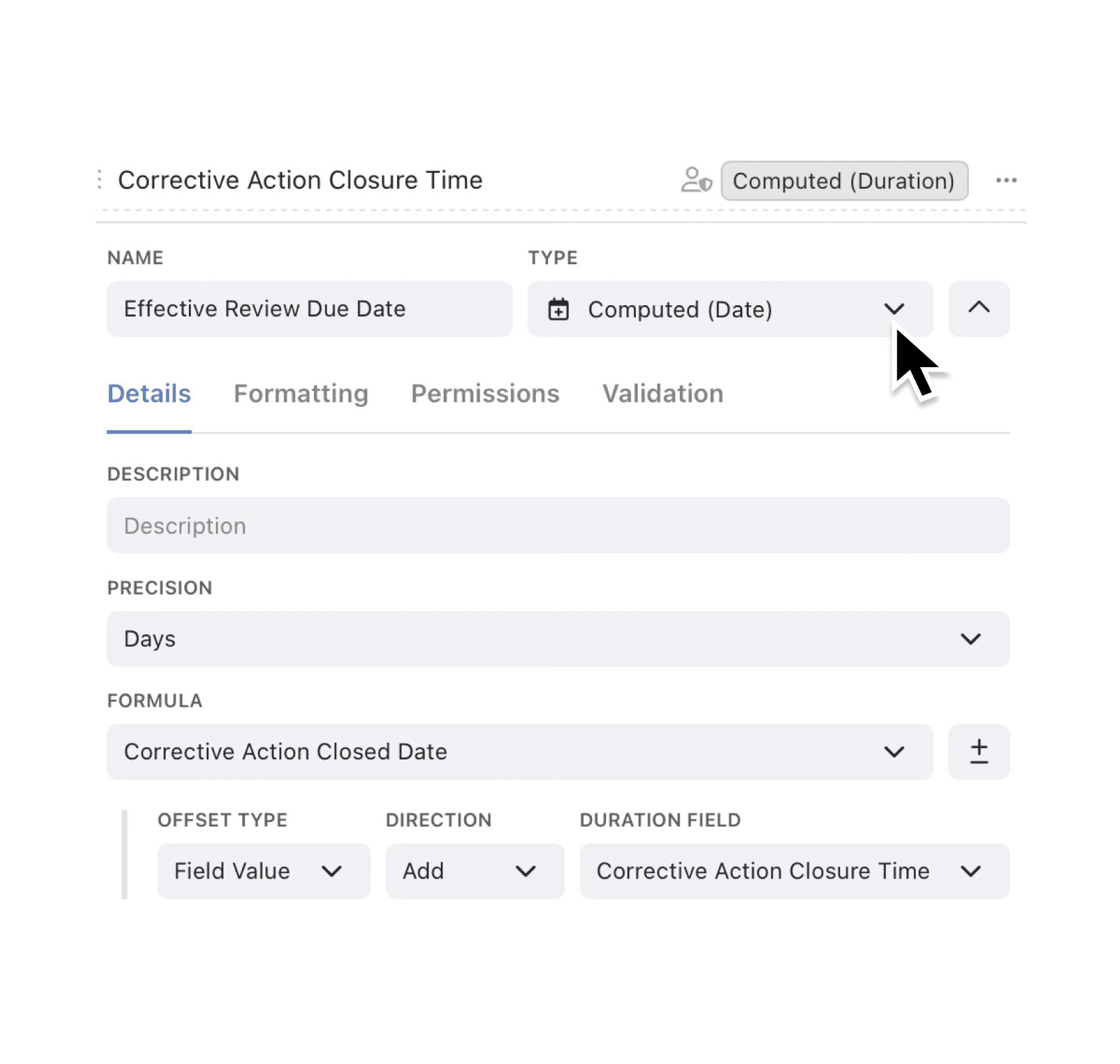 Build smarter date formulas with dynamic duration fields