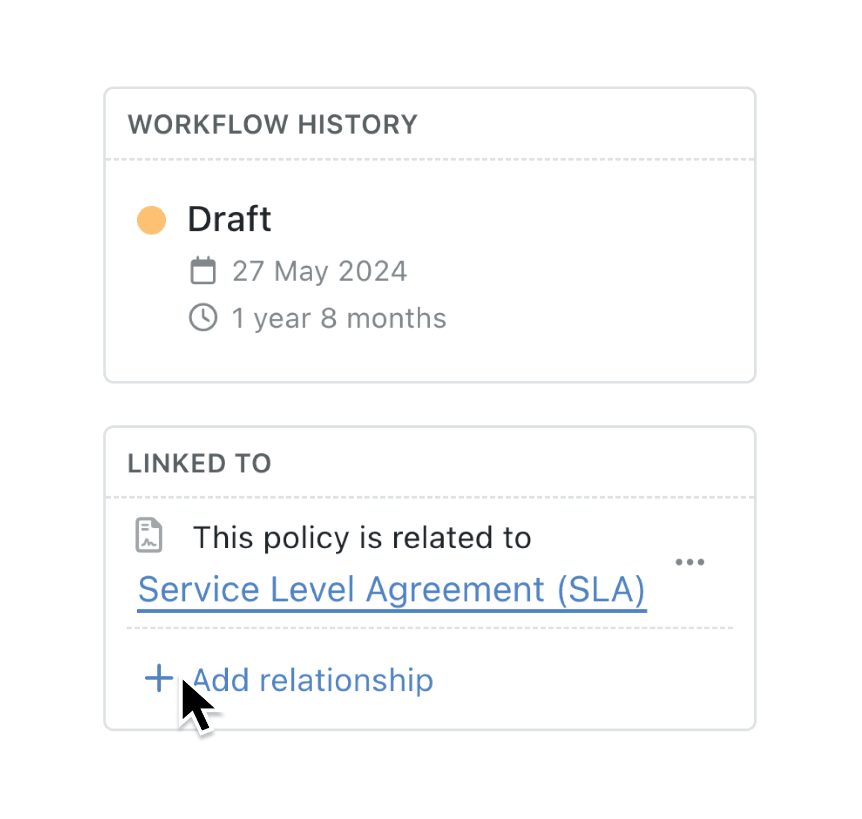 Link records across collections with the new relationships feature