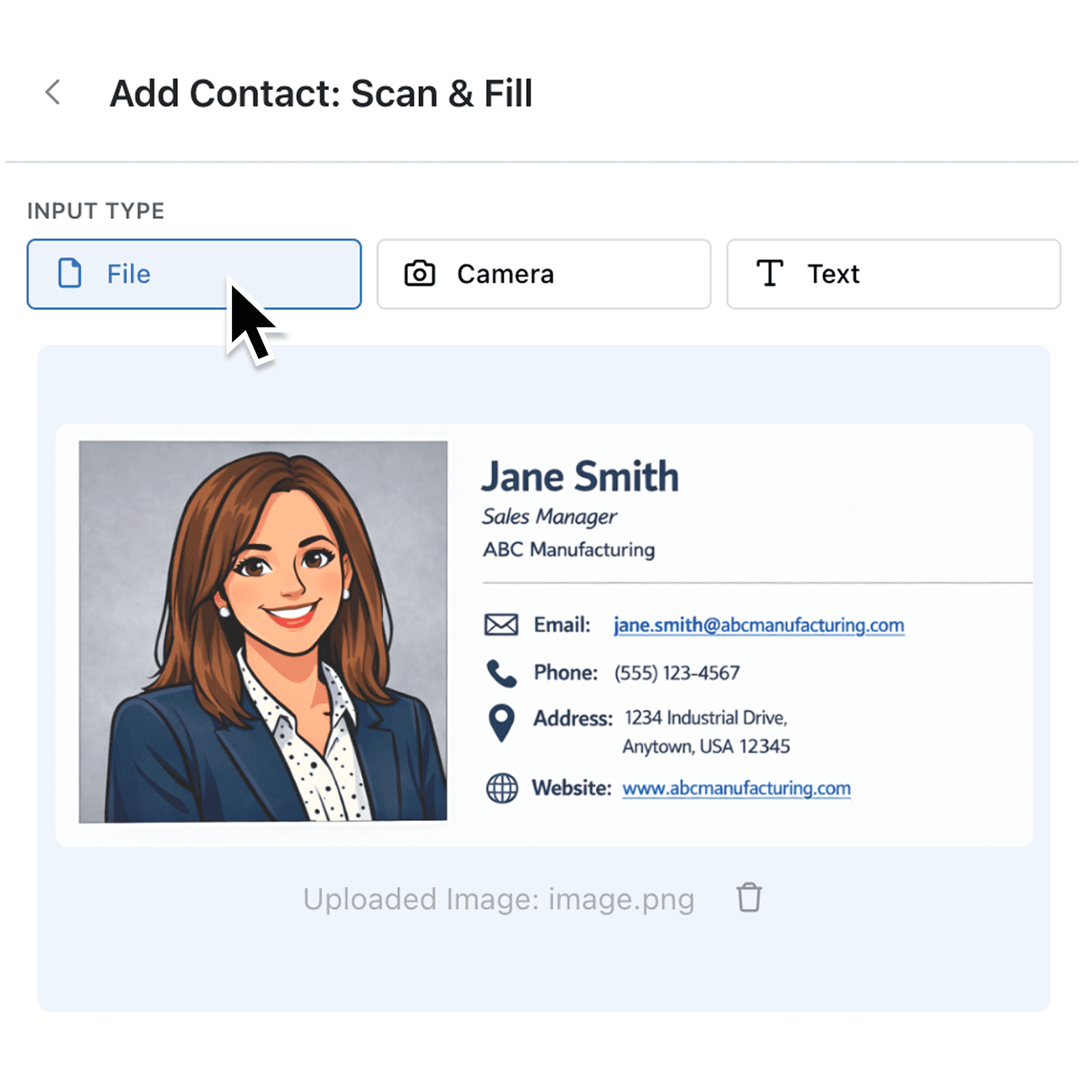 Paste screenshots into Scan & Fill for faster record creation