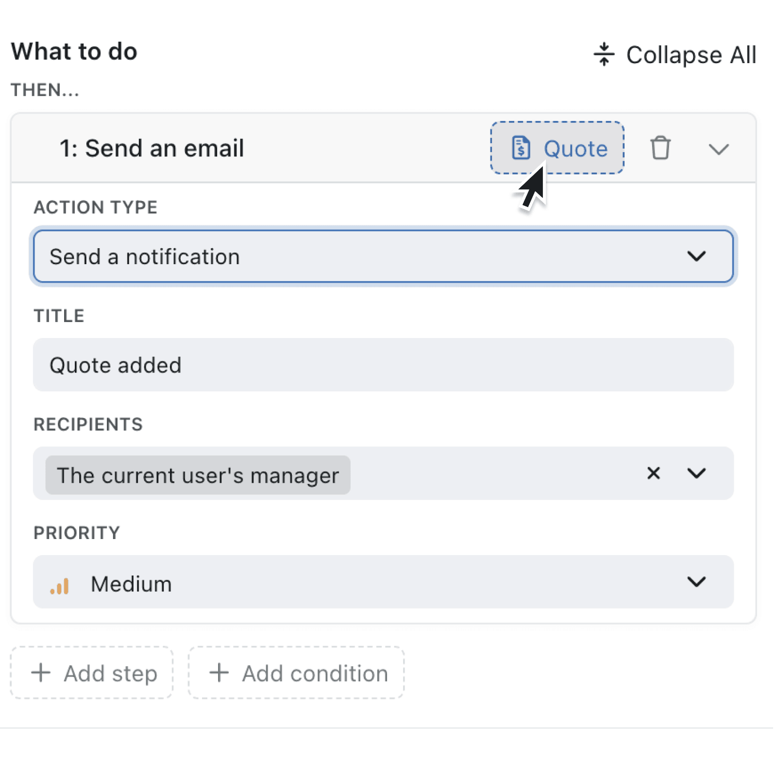 Build multi-record automations with record context switching