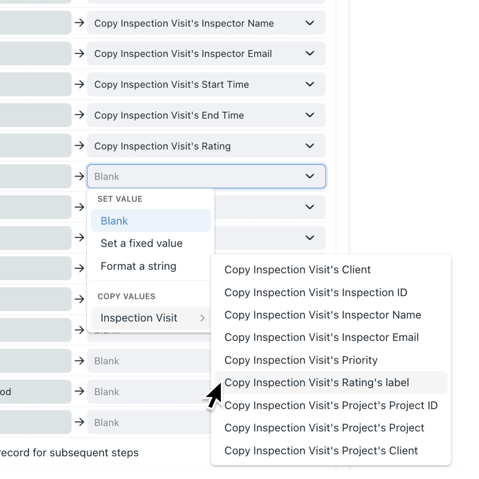 Use rating labels in automations and expressions