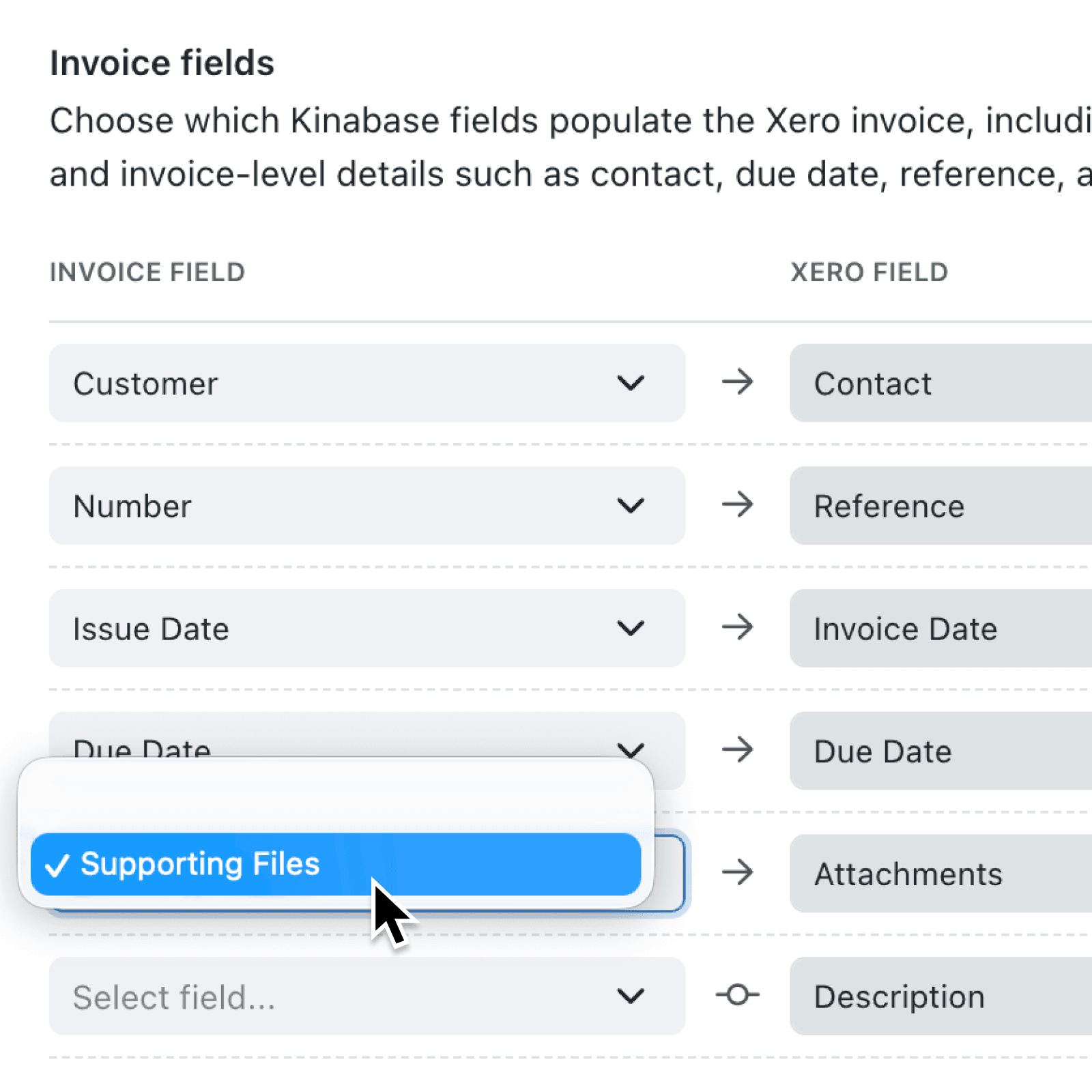 Send bill and invoice attachments straight to your accounts