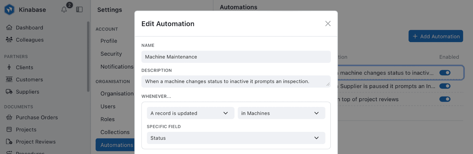 Automations