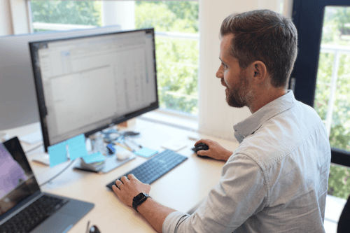 Team discussion at Kinabase