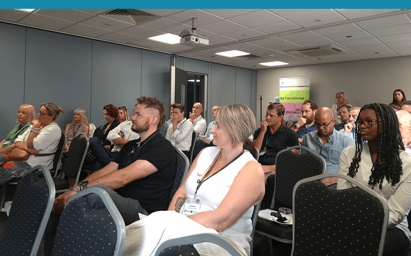 Image of the audience at the event