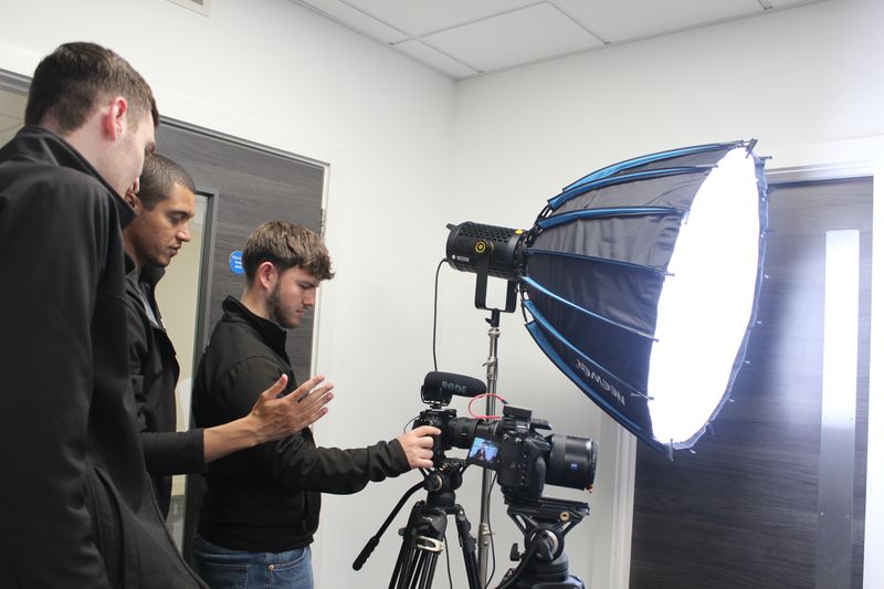 Behind the Scenes: Our video shoot with Define Creative